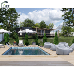 Architecture de luxe, villa conteneur préfabriquée, maison de 3 chambres avec grand balcon - Product Image 6