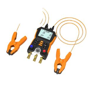 Nuovo Manometro Digitale HTI HT-750 per Refrigerante R134a, Tester per Vuoto e Pressione nella Refrigerazione - Product Image 3