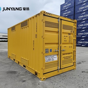 Conteneur personnalisé de 20 pieds HCOS pour déchets dangereux, conteneurs en acier Corten à paroi ouverte de 20 pieds High Cube pour marchandises dangereuses - Product Image 2