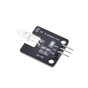Bloques de construcción electrónicos Módulo receptor de infrarrojos Módulo de sensor receptor de infrarrojos digital de 38KHz Detección de infrarrojos - Product Image 1
