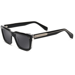 Classici occhiali <span class=keywords><strong>da</strong></span> sole quadrati alla moda in acetato fatti a mano <span class=keywords><strong>da</strong></span> uomo pesca alla guida di UV400 occhiali <span class=keywords><strong>da</strong></span> sole classici retrò quadrati di fascia alta - Product Image 2