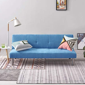 Canapé-lit en tissu de style moderne, canapé-lit simple <span class=keywords><strong>multicolore</strong></span>, canapé-lit pliable pour salon, dossier avec 3 positions, canapé <span class=keywords><strong>clic</strong></span>-<span class=keywords><strong>clac</strong></span>, cama - Product Image 3