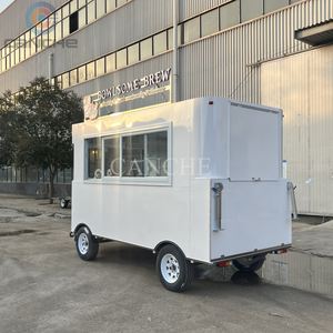 Camion de restauration mobile sur mesure entièrement équipé en acier inoxydable pour hamburgers, hot-dogs et snacks - Product Image 2
