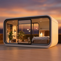 Prêt à être expédié : Cabane de luxe Apple de 40 pieds, maisonnette modulaire préfabriquée Airbnb pour complexe hôtelier australien