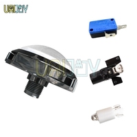 Bouton poussoir à dôme LED lumineux de 100 mm pour équipement de divertissement d'arcade, accessoires pour interrupteurs de machines à poussoir de pièces
