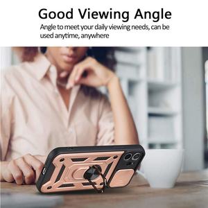 Color personalizado a prueba de golpes TPU + PC teléfono soporte armadura teléfono móvil lente funda protectora para iPhone 12 13 14 15 16 pro Max plus - Product Image 3