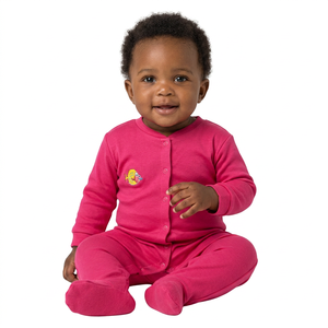 Fabricante de Mamelucos de Algodón Suave para Recién Nacidos, Proveedor de Mamelucos para Bebés de Marca Privada - Product Image 1