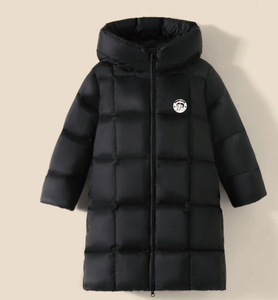 Veste et <span class=keywords><strong>manteau</strong></span> à capuche en velours pour enfants de 90 cm, épaissi, pour filles, <span class=keywords><strong>mi</strong></span>-longue, à accumulation de chaleur, doudoune pour filles - Vêtements d'extérieur - Product Image 6