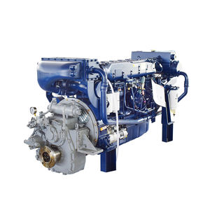 Proveedor chino profesional 150hp 75hp 600hp 500hp 200hp 350hp Weichai Baudouin Motor marino diésel de 6 cilindros con caja de cambios - Product Image 6