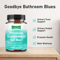Cápsulas para la Salud de la Próstata, Suplemento para Hombres con Saw Palmetto, Zinc y Selenio, Apoya la Salud del Tracto Urinario y la Vitalidad Masculina