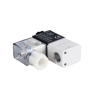 Composant pneumatique Série 2V, électrovanne 2 positions 2 voies, taille G1/8'' G1/4'', 12V/220V/110V/24V, pour outils pneumatiques, électrovanne 2V - Product Image 2