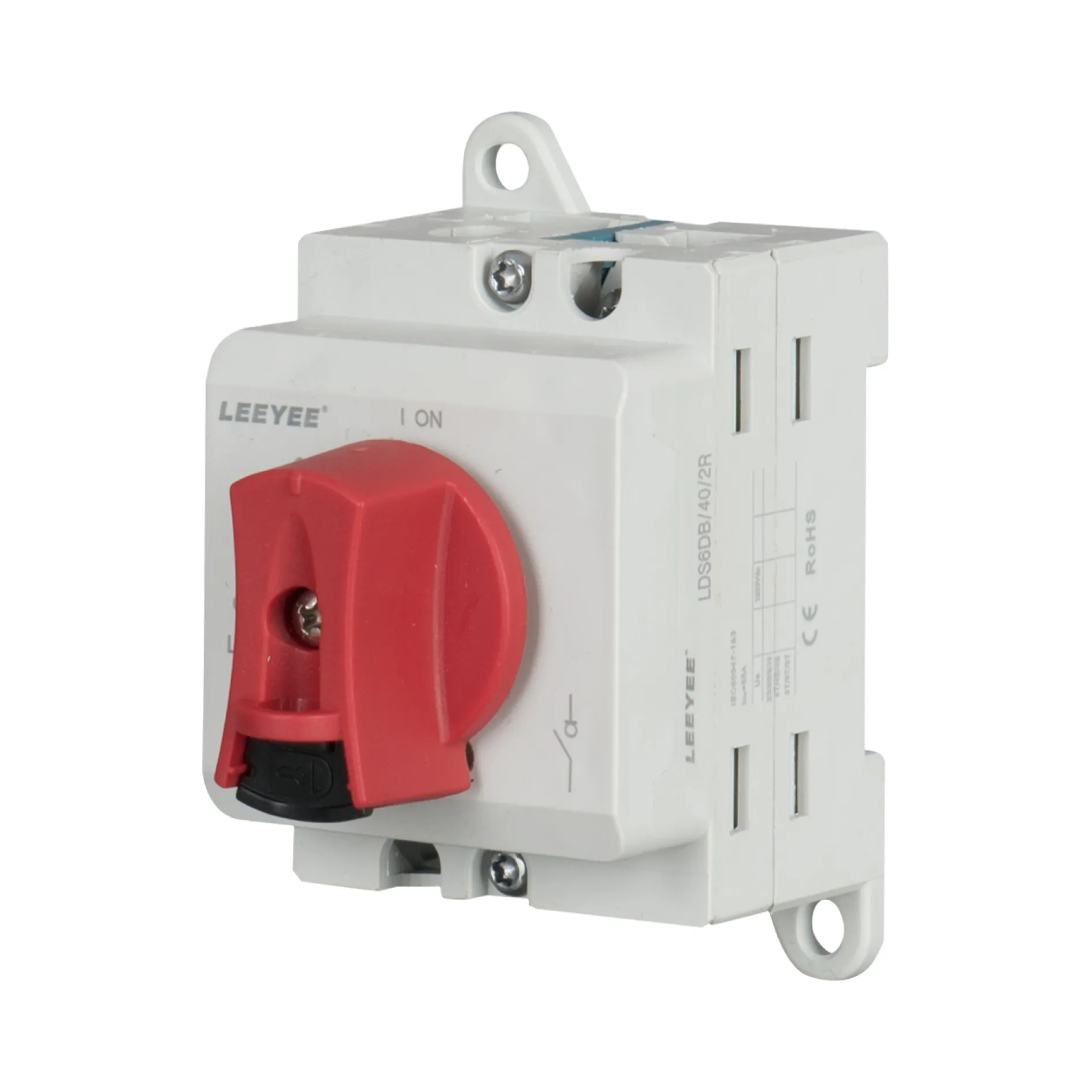 Isolatore CE CC interruttore dc 1000V 40A IP66 isolamento della scheda di distribuzione per il sistema solare