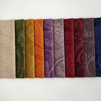 Papier peint texturé pour meubles, tissu en velours polyester, gaufré doré, néerlandais, textile de maison, fabrication
