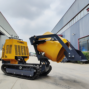 Mini 300L Diesel betoniera macchina piccolo tamburo Mobile cemento con CE certificato pompa e componenti del nucleo del motore - Product Image 3