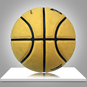 Alta Calidad Amarillo Cuero Hombres Baloncesto Tamaño 7 Juegos <span class=keywords><strong>Pelota</strong></span> - Product Image 3
