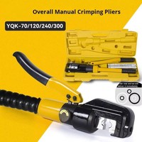 Alicates Hidráulicos Manuales YQK-70/120/240/300/400 Herramienta de Engarzado de Terminales de Cobre y Aluminio de Acero con Alto Contenido de Carbono
