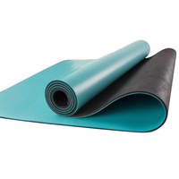 Seyahat baskı dijital özel logo Pilates doğal kauçuk Pu fitness spor çevre koruma Pilates kaymaz yoga matı