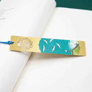 Marque-page en métal personnalisé avec pampille – Fournitures de bureau et scolaires - Product Image 6