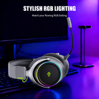 Auriculares con Cable Tipo C de Alta Fidelidad, Iluminación RGB de Baja Latencia, Límite de Volumen Seguro, para Juegos