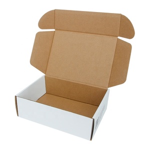 Custom Eco friendly simple Brown corrugated box client custom color size candle boxes packaging factory wholesale