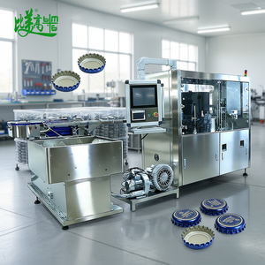 Máquina de Inspección Visual CCD 360° con Alimentación Automática de Tapas de Botellas, Sistema de Rechazo de Polvo, Arrugas y Burbujas, Alta Velocidad, 1 Año de Garantía - Product Image 1