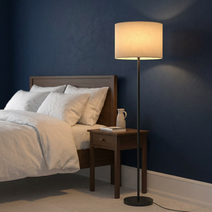 Lampe sur pied LED moderne décorative IQBAL COLLECTION, lumière de lecture très brillante, en fer, pour salon, chambre à coucher, CRI élevé 90 - Product Image 3