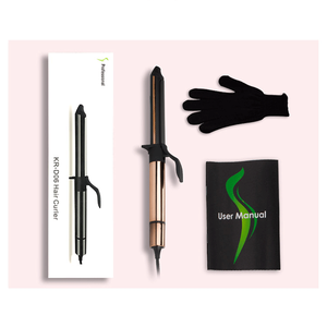 Rizador <span class=keywords><strong>de</strong></span> Pelo Resuxi KR-D06, Clips <span class=keywords><strong>de</strong></span> Esmalte Dorado Rosa, Rizador <span class=keywords><strong>de</strong></span> Pelo Giratorio <span class=keywords><strong>de</strong></span> Cerámica - Product Image 2