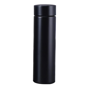 Biểu tượng tùy chỉnh 500ml chai nước bằng thép không gỉ với màn hình hiển thị nhiệt độ LED phong cách thiết kế hiện đại cho phòng tập thể dục thể thao sử dụng - Product Image 5