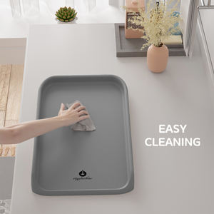 Tapis à langer pour animaux de compagnie en mousse PU de haute qualité, style crèche, antidérapant, imperméable, lavable, avec housse imprimée pour matelas à langer lavable - Product Image 4