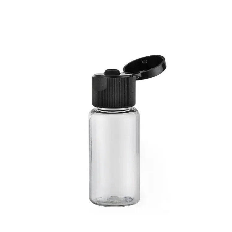 15 мл мини прозрачная бутылка с откидной крышкой, лосьон, крем, набор для путешествий, бутылка для домашних животных