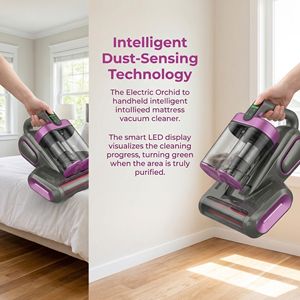 Aspiradora UV Profesional Liberbot para el Hogar, con Gran Potencia y Controladores para Eliminar Ácaros del Polvo de la Cama y Cuidado del Colchón - Product Image 6