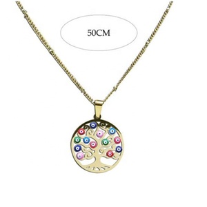 Yiwu Aceon acciaio inossidabile più nuovo musulmano Islam gioielli regalo Fashion Design <span class=keywords><strong>turchia</strong></span> occhio albero della vita ciondolo con ciondolo - Product Image 2