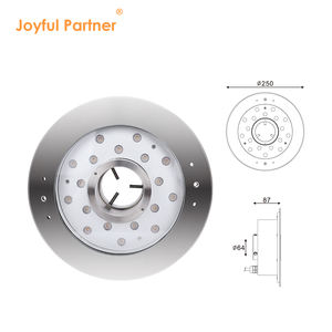 Lampes de fontaine d'eau personnalisables 18W Rgb Ip68 en acier inoxydable anti-corrosion Dc12v 24v, <span class=keywords><strong>luminaire</strong></span> décoratif à LED avec musique - Product Image 4