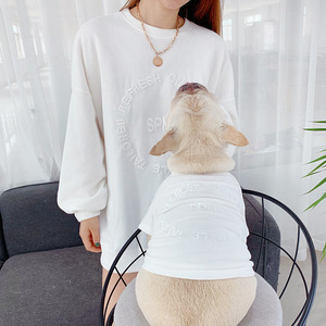 Senyang Fashion Pet Human Apparel Sweater Cute Puppy Long Sleeve T-shirt Spring/fall Matching <strong>Dog</strong> and Human Clothes - Product Image 6
