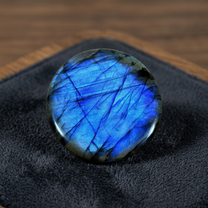 7mm Rond Brillant Naturel Labradorite Prix de Gros Haute Qualité Pierres Précieuses En Vrac NATUREL SPECTROLITE ou NOIR ARC-EN-CIEL - Product Image 4