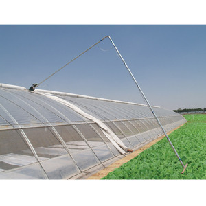 <span class=keywords><strong>Serre</strong></span> de <span class=keywords><strong>tunnel</strong></span> en plastique renforcé solaire passif avec cadre en acier galvanisé à chaud utilisé en hiver - Product Image 2