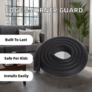 Protections d'angle pour bébé, coins et bords <span class=keywords><strong>de</strong></span> meubles avec pare-chocs <span class=keywords><strong>de</strong></span> sécurité, pare-chocs absorbant les chocs et 8 protections d'angle en mousse - Product Image 2