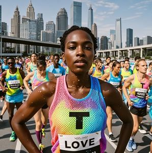 Débardeur de sport de Offre Spéciale d'été Stripe Neck Printed Letters Men Basketball Marathon Tank Top - Product Image 6