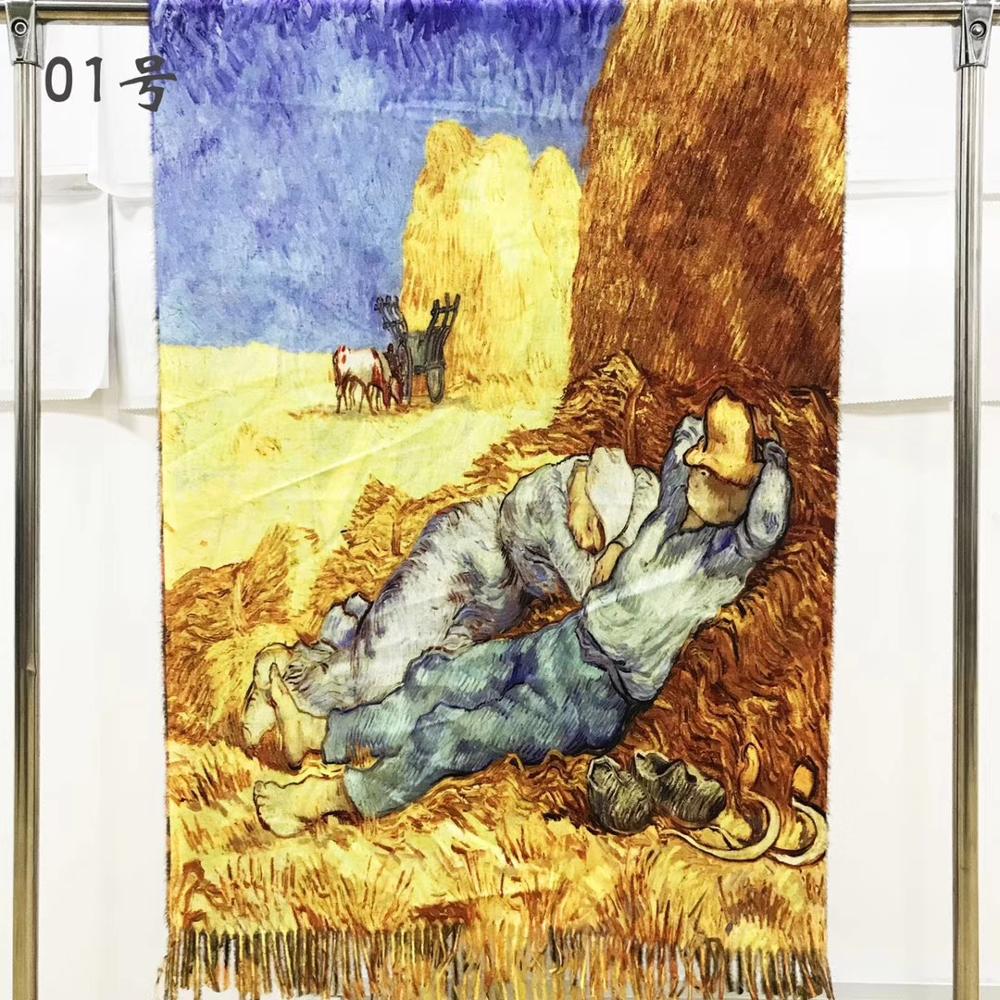 2019 Весна Осень Лето Женский Ван Гог