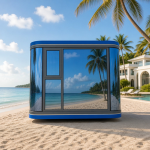 Maison capsule spatiale <span class=keywords><strong>de</strong></span> luxe, maison mobile préfabriquée, mini-maison conteneur, <span class=keywords><strong>villa</strong></span> <span class=keywords><strong>de</strong></span> vacances en <span class=keywords><strong>bord</strong></span> <span class=keywords><strong>de</strong></span> <span class=keywords><strong>mer</strong></span> à <span class=keywords><strong>vendre</strong></span> - Product Image 6