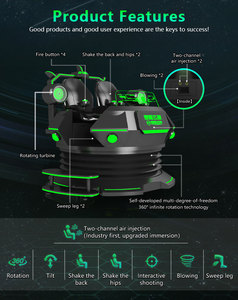 Thực tế ảo & VR Máy Nhà sản xuất giáo dục thực ảo Mô phỏng trò chơi VR UFO trẻ em chuyến bay giả lập VR sao không gian - Product Image 6
