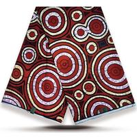 Kain Batik Lilin Nigeria Cetak Digital Ankara Ringan untuk Tas, Gorden, Kemeja - Pakaian Anak Laki-laki & Tekstil Rumah