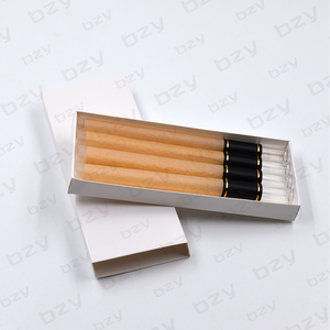 Custom <strong>Folding</strong> Rigid Cardboard Display Boxes Glass Tip Pre Printed Roll Cone Tube Rolling Packaging <strong>Box</strong> with <strong>Paper</strong> Dividers - Product Image 4