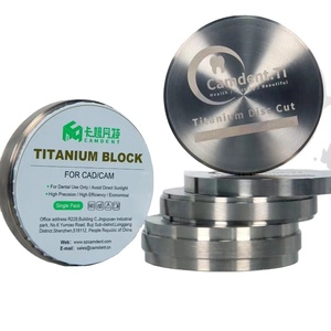 Bloc de titane pur pour fraisage dentaire CAD/CAM Camdent, bloc de titane pour implants dentaires - Product Image 2