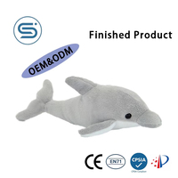 Fabricant de jouets en peluche dauphin ultra doux sur mesure en gros, cadeaux mignons de haute qualité pour enfants