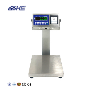 SOHE A8SP 3-30KG LED-Anzeige OEM/ODM Anpassbare Edelstahl Wasserdichte Fisch- und Meeresfrüchte-Plattformwaage 1 Jahr Garantie - Product Image 5
