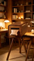 Huanyji - Stand d'impression pour photomaton en bois - Connectivité Bluetooth/USB/HDMI - Impression instantanée - Capacité de 15 personnes - Garantie de 2 ans