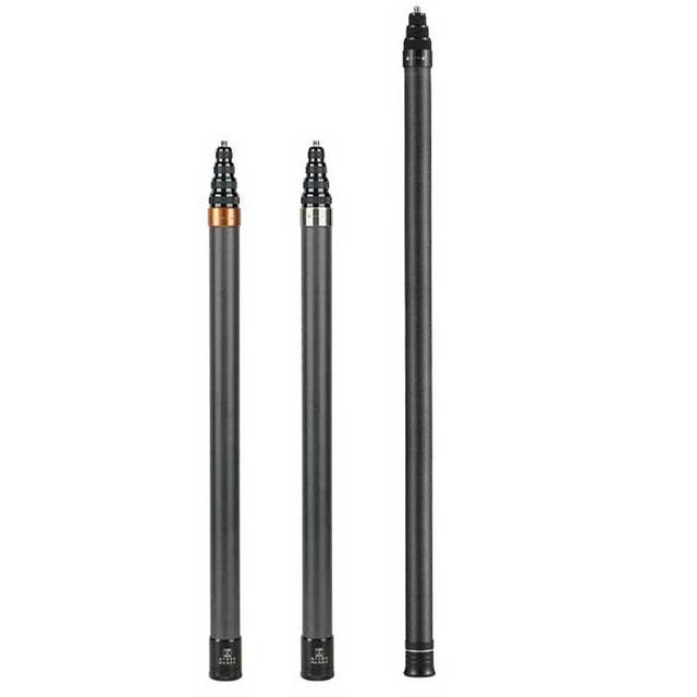 Invisible 3m Selfie Stick Carbon Fiber Lightweight Extension Pole 1/4" For Insta 360 Osmo Sport Action Camera Mobile Phone