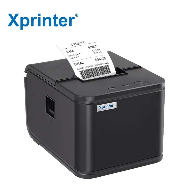 طابعة Xprinter بأوامر عالية الجودة متوافقة مع طابعة استلام الطباعة الهوائية ESC