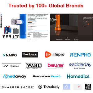 Q2175 Barang Terlaris 100% Teruji Sepenuhnya Motor Tanpa Sikat untuk Pijat Jaringan Dalam Empat Kepala Alat Pijat Tubuh Pengiriman Cepat - Product Image 2